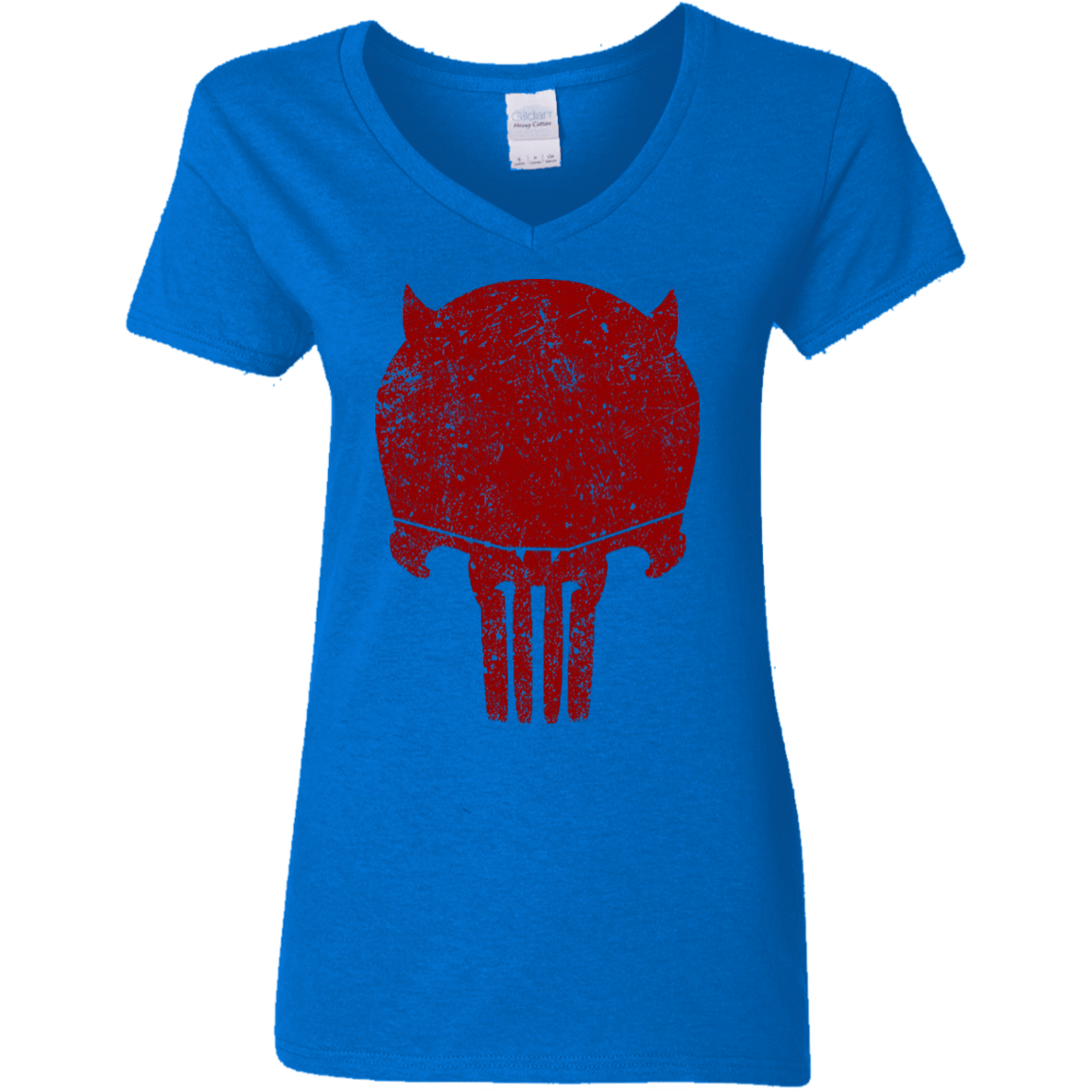 T-Shirts Royal / S Punishurdock Women's V-Neck T-Shirt