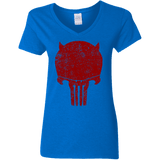 T-Shirts Royal / S Punishurdock Women's V-Neck T-Shirt