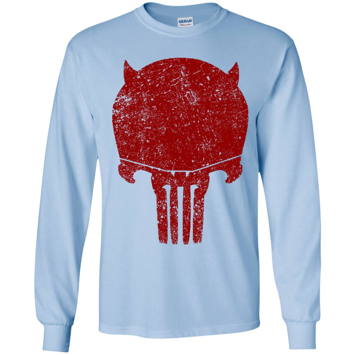 T-Shirts Light Blue / YS Punishurdock Youth Long Sleeve T-Shirt