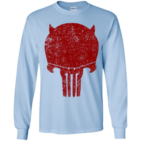 T-Shirts Light Blue / YS Punishurdock Youth Long Sleeve T-Shirt