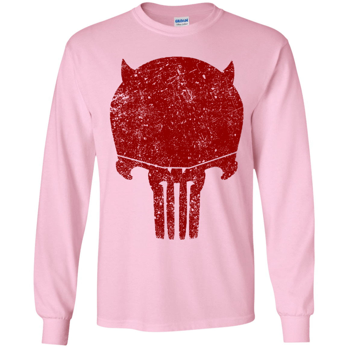 T-Shirts Light Pink / YS Punishurdock Youth Long Sleeve T-Shirt