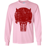 T-Shirts Light Pink / YS Punishurdock Youth Long Sleeve T-Shirt