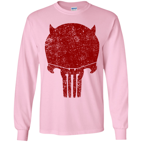 T-Shirts Light Pink / YS Punishurdock Youth Long Sleeve T-Shirt