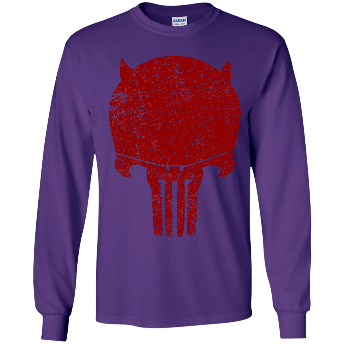 T-Shirts Purple / YS Punishurdock Youth Long Sleeve T-Shirt