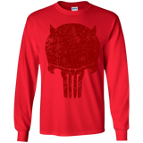 T-Shirts Red / YS Punishurdock Youth Long Sleeve T-Shirt