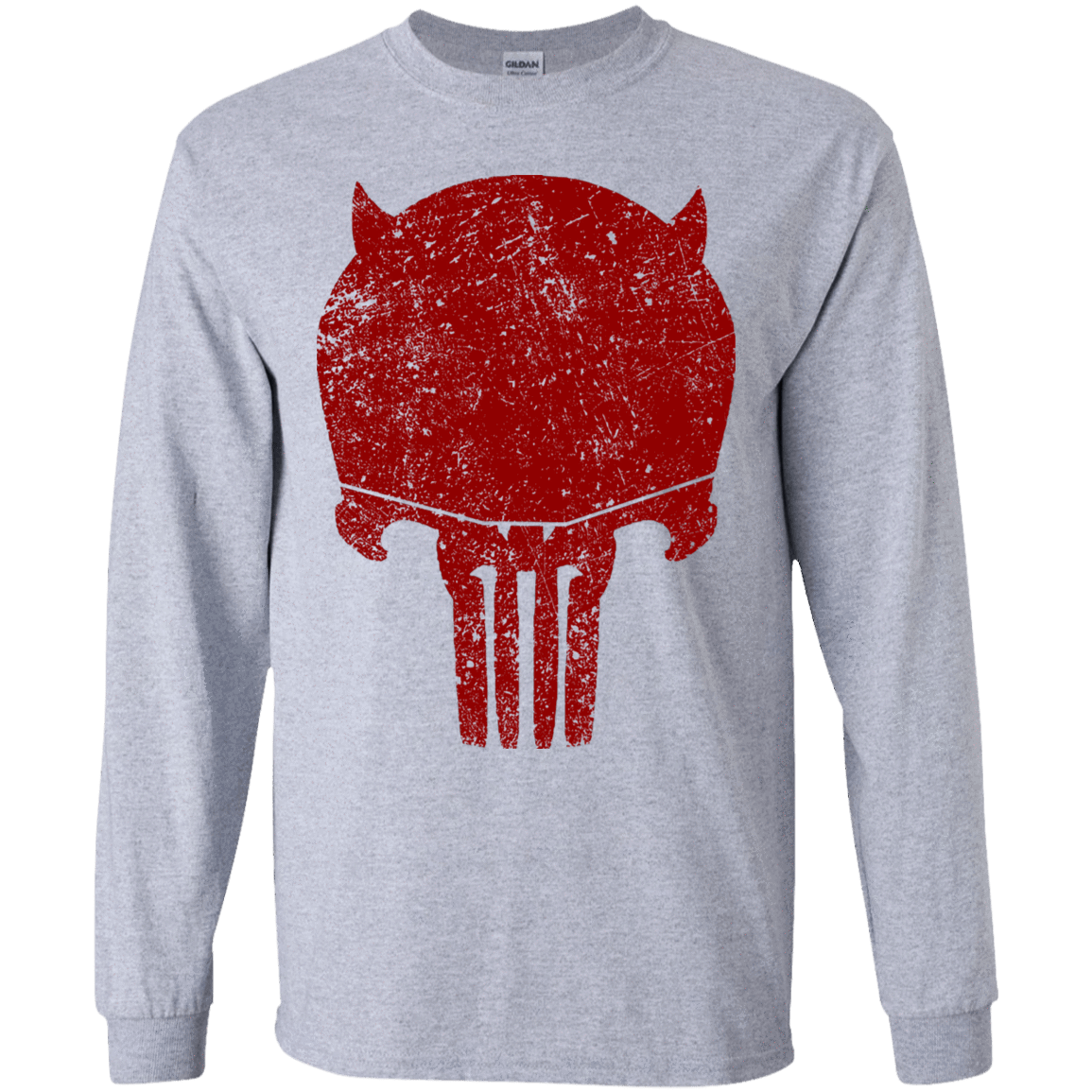 T-Shirts Sport Grey / YS Punishurdock Youth Long Sleeve T-Shirt
