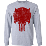 T-Shirts Sport Grey / YS Punishurdock Youth Long Sleeve T-Shirt