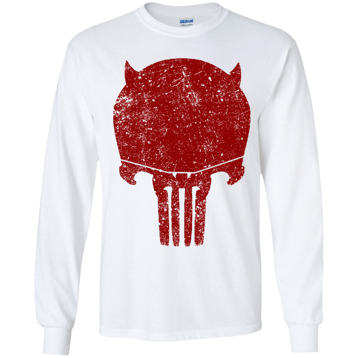 T-Shirts White / YS Punishurdock Youth Long Sleeve T-Shirt