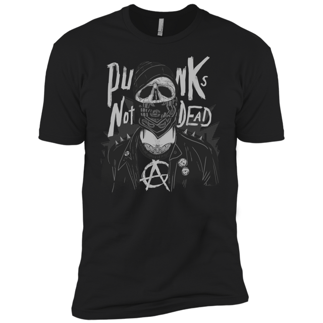 T-Shirts Black / YXS PUNK SKULL Boys Premium T-Shirt