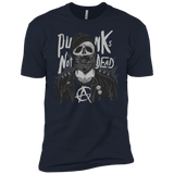 T-Shirts Midnight Navy / YXS PUNK SKULL Boys Premium T-Shirt
