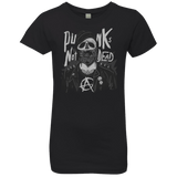 T-Shirts Black / YXS PUNK SKULL Girls Premium T-Shirt