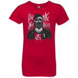 T-Shirts Red / YXS PUNK SKULL Girls Premium T-Shirt