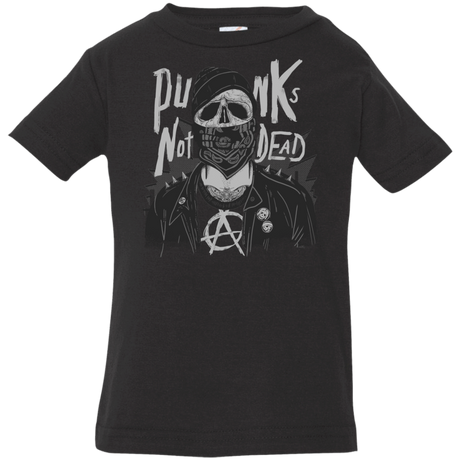 T-Shirts Black / 6 Months PUNK SKULL Infant Premium T-Shirt
