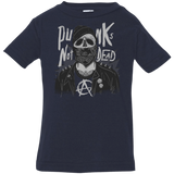 T-Shirts Navy / 6 Months PUNK SKULL Infant Premium T-Shirt