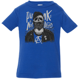 T-Shirts Royal / 6 Months PUNK SKULL Infant Premium T-Shirt