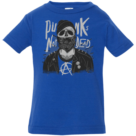 T-Shirts Royal / 6 Months PUNK SKULL Infant Premium T-Shirt