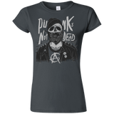 T-Shirts Charcoal / S PUNK SKULL Junior Slimmer-Fit T-Shirt