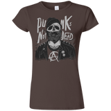 T-Shirts Dark Chocolate / S PUNK SKULL Junior Slimmer-Fit T-Shirt