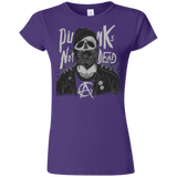T-Shirts Purple / S PUNK SKULL Junior Slimmer-Fit T-Shirt