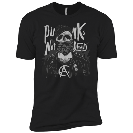 T-Shirts Black / X-Small PUNK SKULL Men's Premium T-Shirt