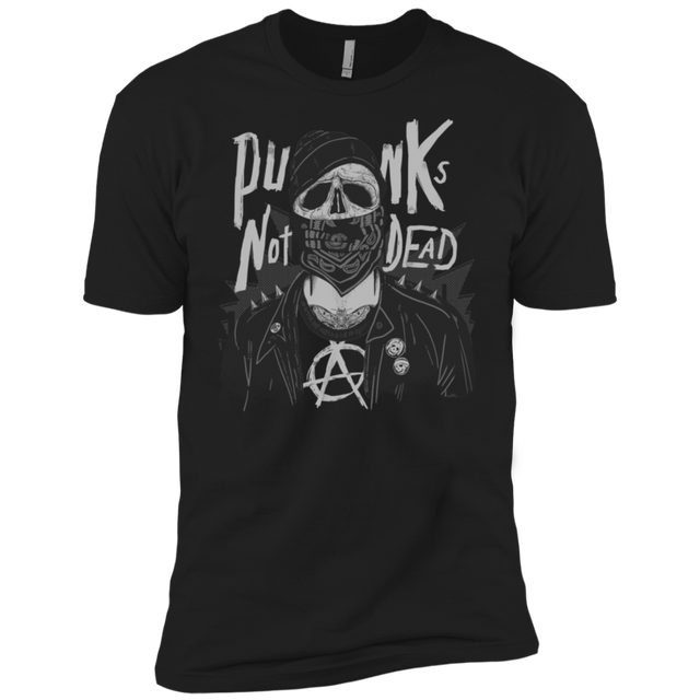 T-Shirts Black / X-Small PUNK SKULL Men's Premium T-Shirt