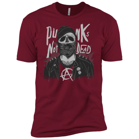 T-Shirts Cardinal / X-Small PUNK SKULL Men's Premium T-Shirt