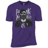 T-Shirts Purple Rush/ / X-Small PUNK SKULL Men's Premium T-Shirt