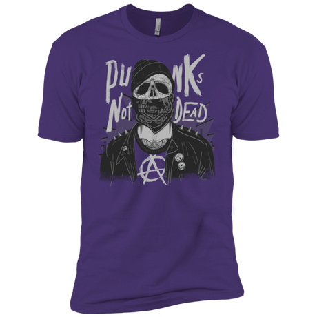 T-Shirts Purple Rush/ / X-Small PUNK SKULL Men's Premium T-Shirt