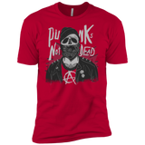 T-Shirts Red / X-Small PUNK SKULL Men's Premium T-Shirt