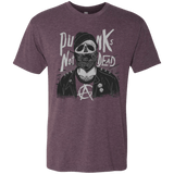 T-Shirts Vintage Purple / S PUNK SKULL Men's Triblend T-Shirt