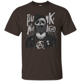 T-Shirts Dark Chocolate / S PUNK SKULL T-Shirt