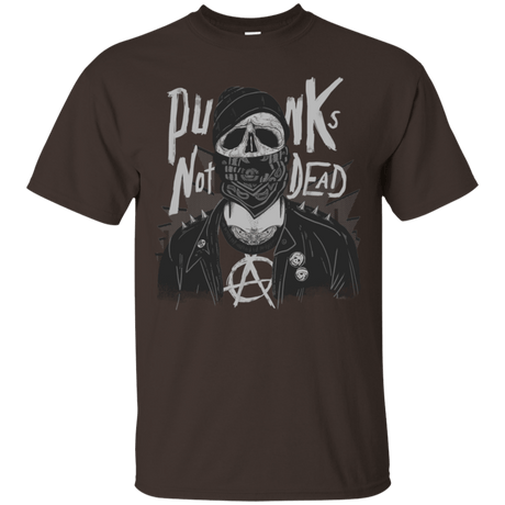 T-Shirts Dark Chocolate / S PUNK SKULL T-Shirt