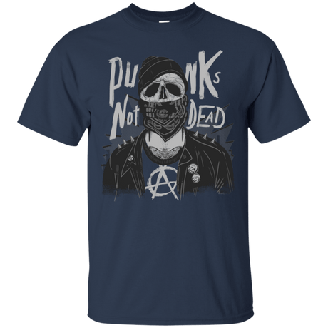 T-Shirts Navy / S PUNK SKULL T-Shirt