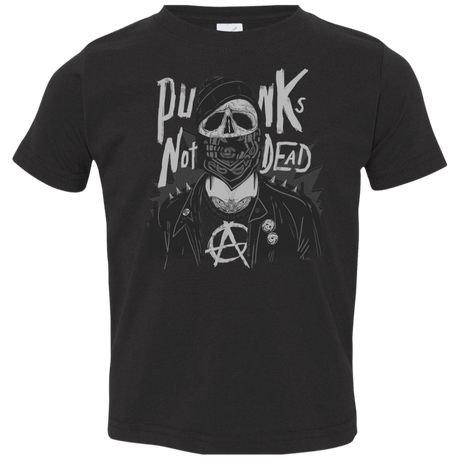 T-Shirts Black / 2T PUNK SKULL Toddler Premium T-Shirt