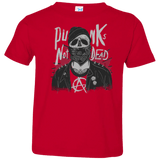 T-Shirts Red / 2T PUNK SKULL Toddler Premium T-Shirt