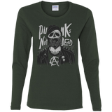 T-Shirts Forest / S PUNK SKULL Women's Long Sleeve T-Shirt