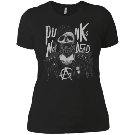 T-Shirts Black / X-Small PUNK SKULL Women's Premium T-Shirt