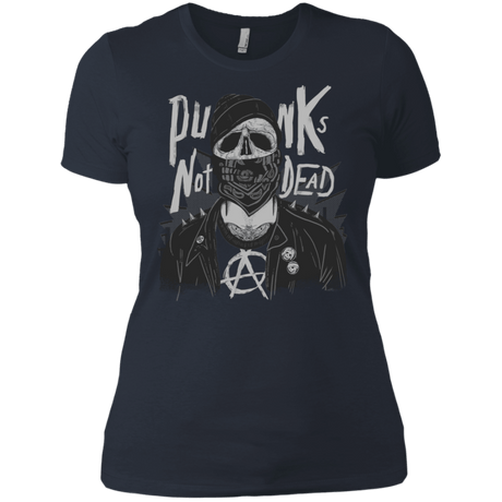 T-Shirts Indigo / X-Small PUNK SKULL Women's Premium T-Shirt
