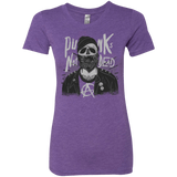 T-Shirts Purple Rush / S PUNK SKULL Women's Triblend T-Shirt