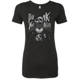 T-Shirts Vintage Black / S PUNK SKULL Women's Triblend T-Shirt