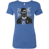 T-Shirts Vintage Royal / S PUNK SKULL Women's Triblend T-Shirt