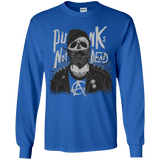 T-Shirts Royal / YS PUNK SKULL Youth Long Sleeve T-Shirt