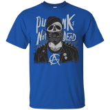 T-Shirts Royal / YXS PUNK SKULL Youth T-Shirt