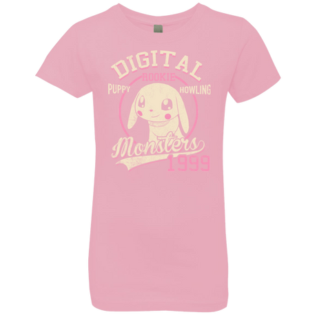 T-Shirts Light Pink / YXS Puppy Howling Girls Premium T-Shirt