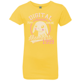 T-Shirts Vibrant Yellow / YXS Puppy Howling Girls Premium T-Shirt