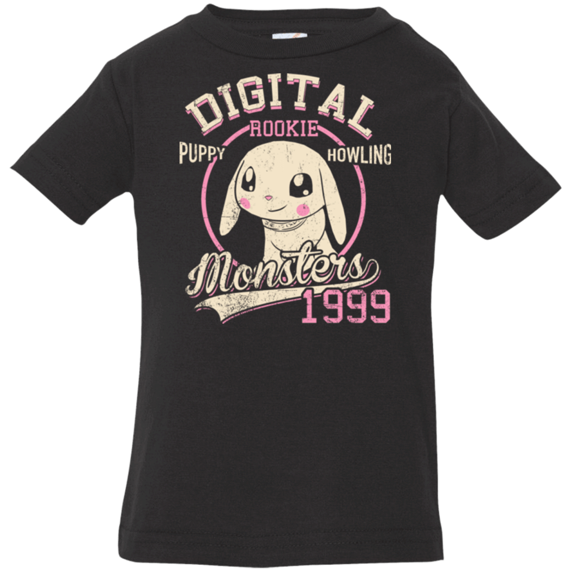 T-Shirts Black / 6 Months Puppy Howling Infant Premium T-Shirt