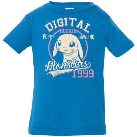 T-Shirts Cobalt / 6 Months Puppy Howling Infant Premium T-Shirt