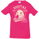 T-Shirts Hot Pink / 6 Months Puppy Howling Infant Premium T-Shirt