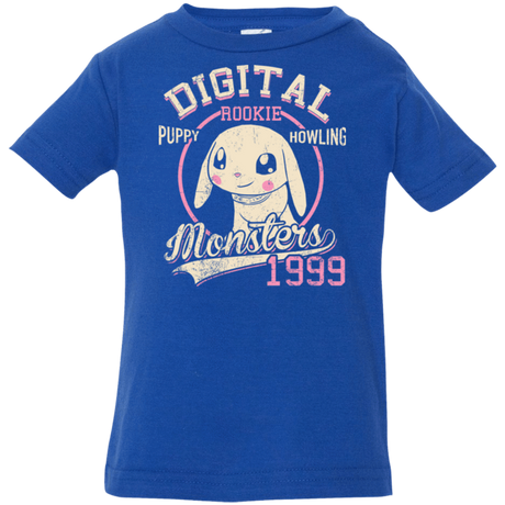 T-Shirts Royal / 6 Months Puppy Howling Infant Premium T-Shirt