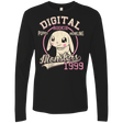 T-Shirts Black / Small Puppy Howling Men's Premium Long Sleeve